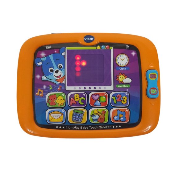 Vtech Light Up Baby Touch Tablet Learning Early Education Toy TESTED WORKS - Picture 4 of 11